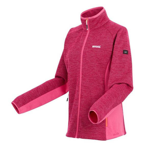 Regatta Womens/Ladies Highton IV Full Zip Fleece Jacket / Flamingo Pink - Picture 3 of 6